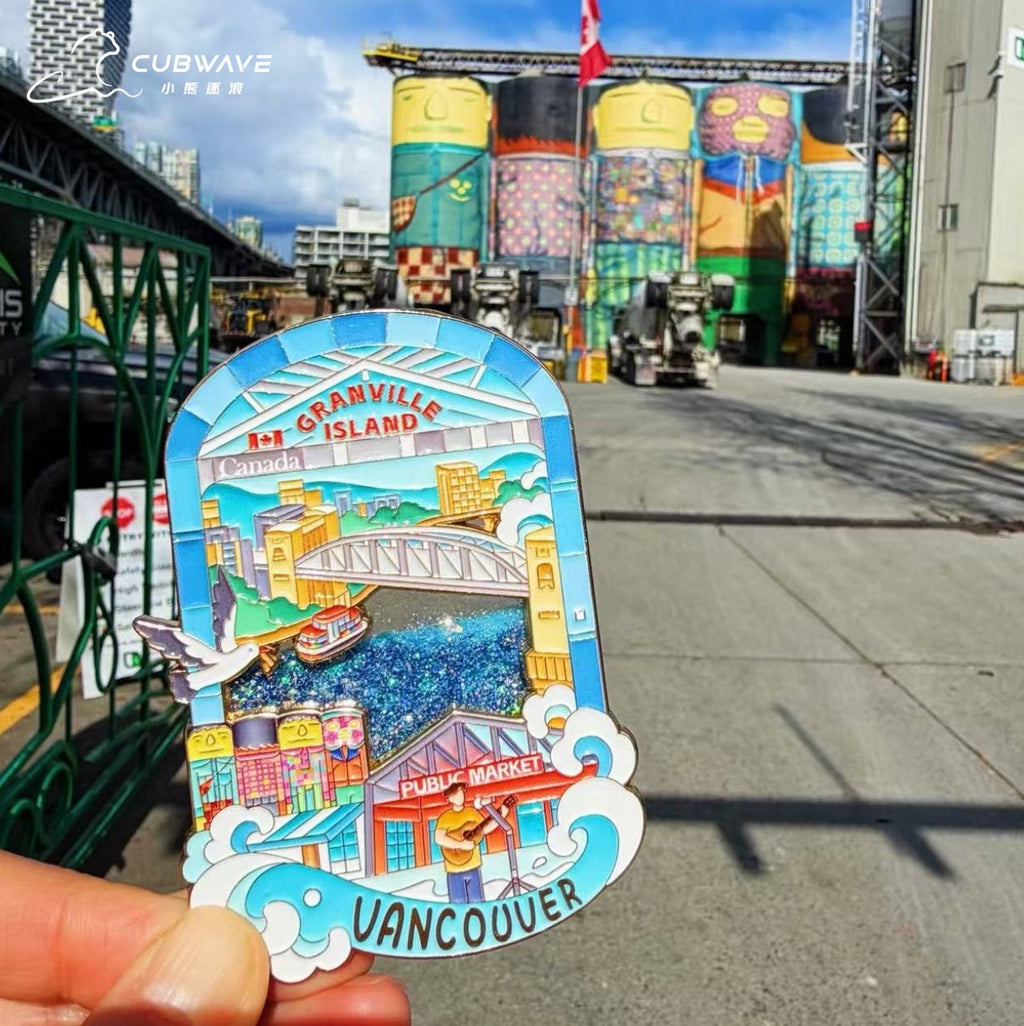 Granville Island Ocean - flow Magnet（Pre - order） - CUBWAVE MEDIA CORP