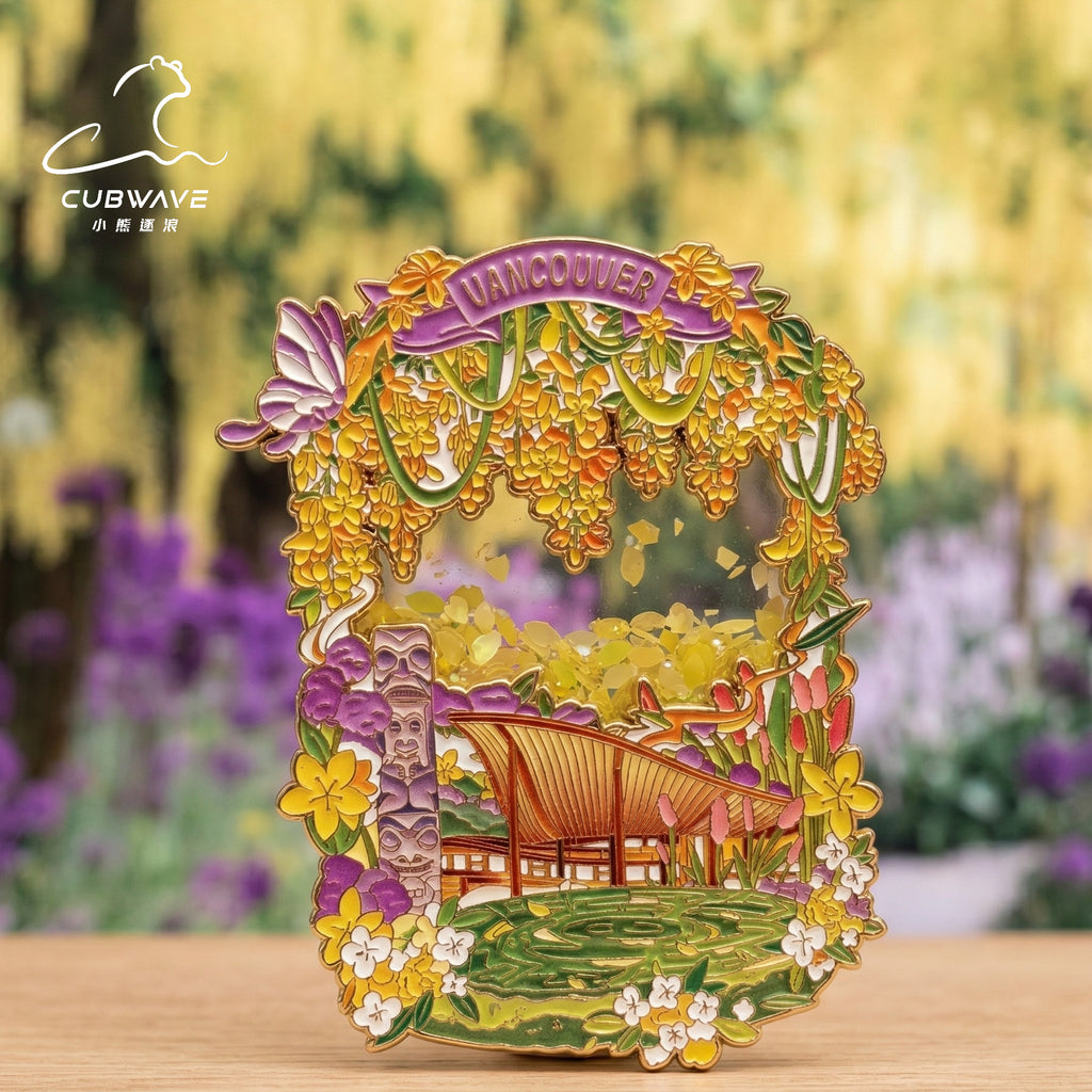 Petal - Flow Golden Chain Blossom Magnet (Pre - Order) - CUBWAVE MEDIA CORP