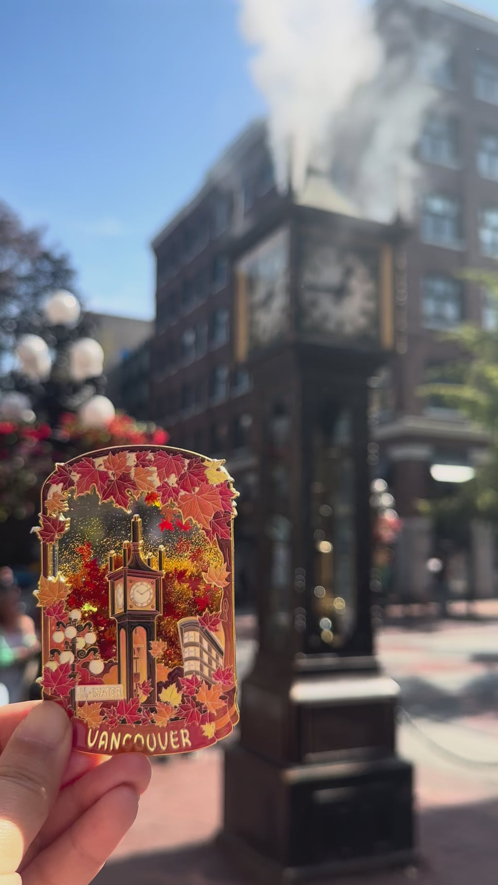 Maple-Flow Steam Clock Magnet (pre- order)